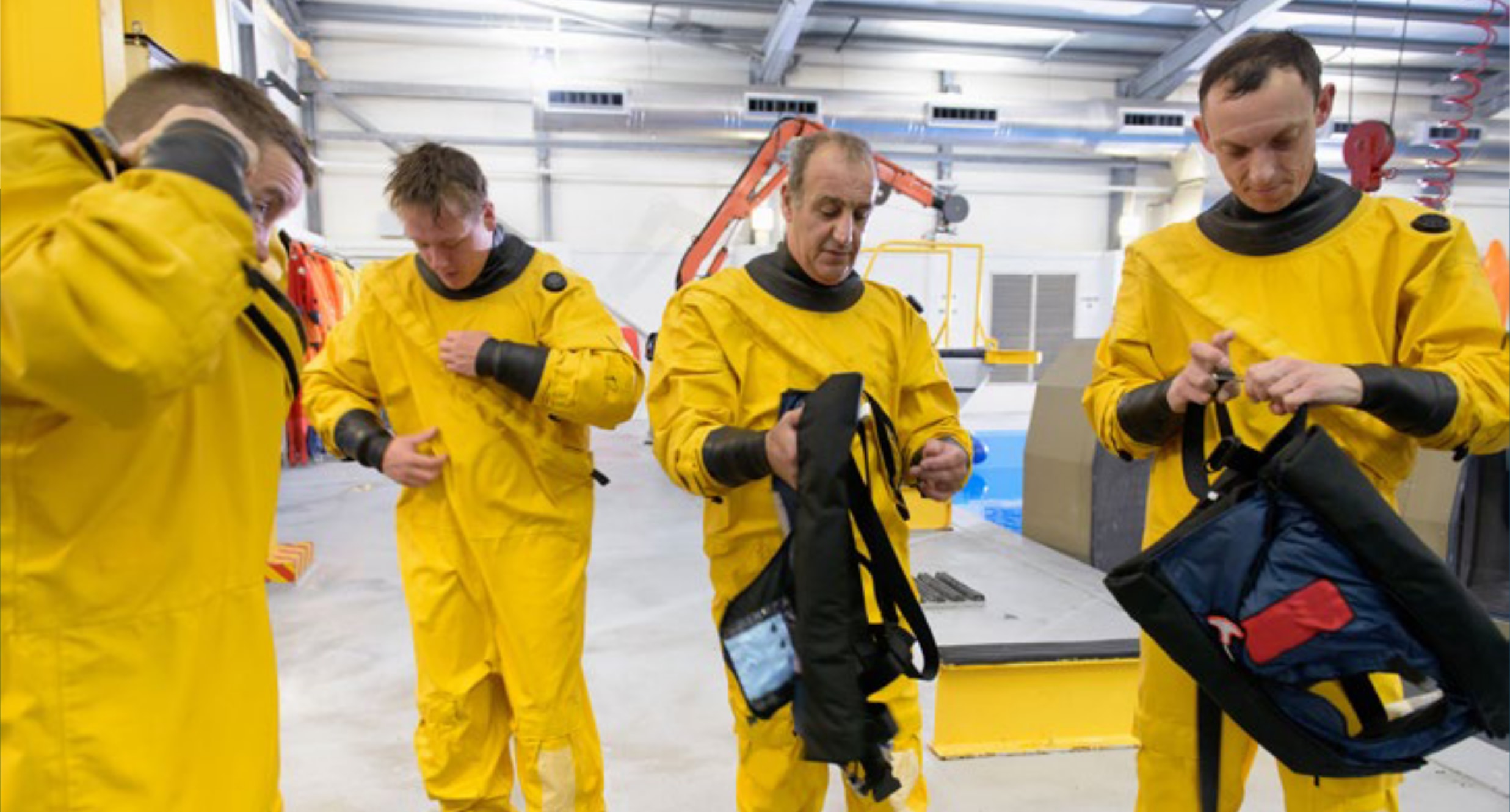 CA-EBS in-water training